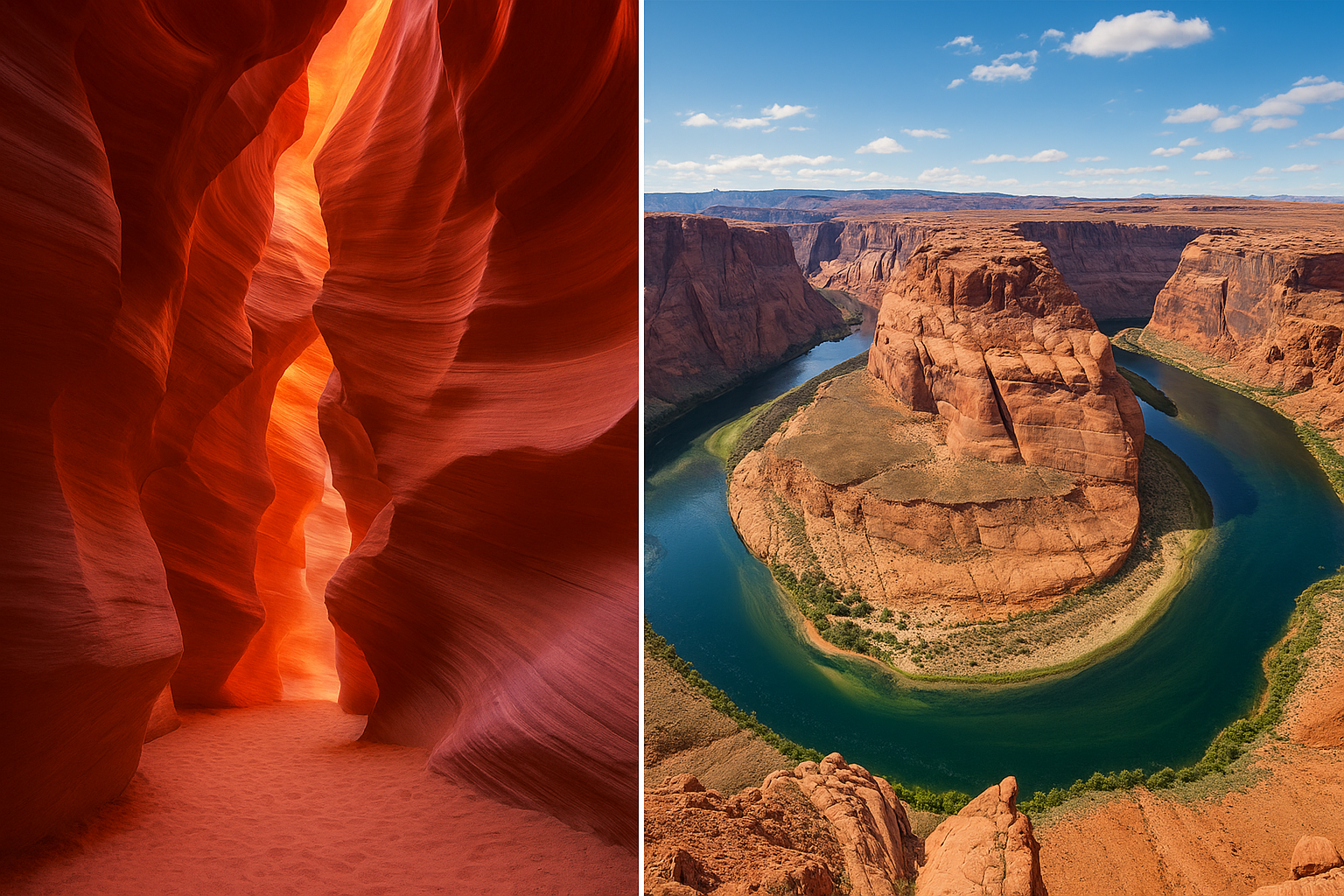 8. Antelope Canyon and Horseshoe Bend