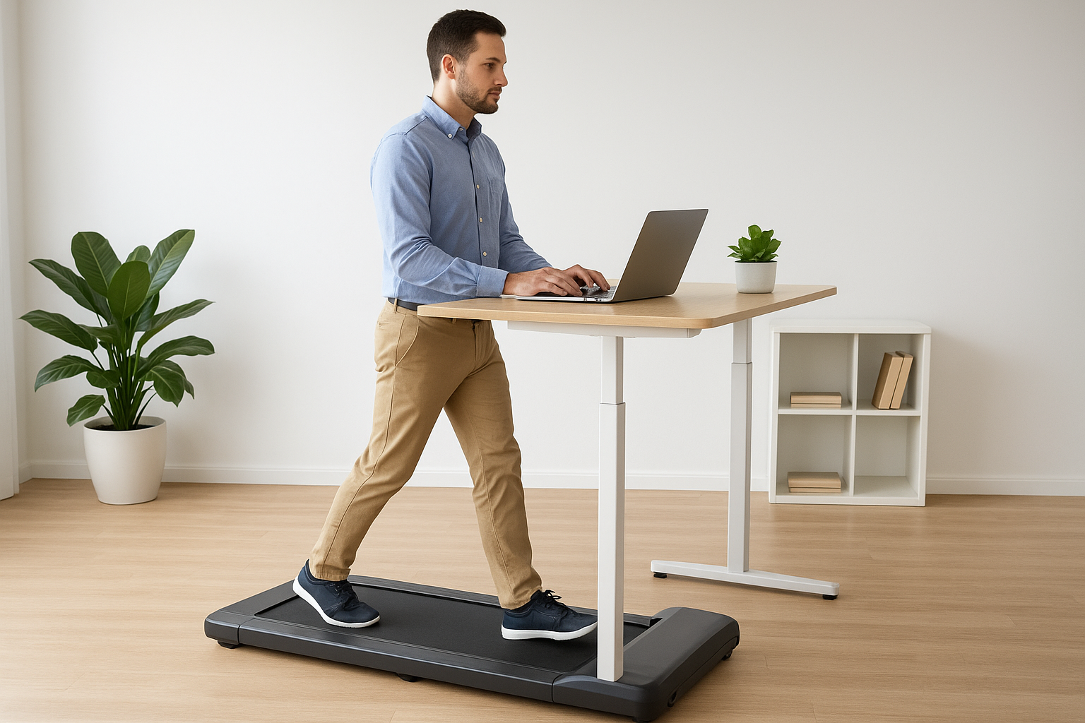 9. Under-desk walking treadmills