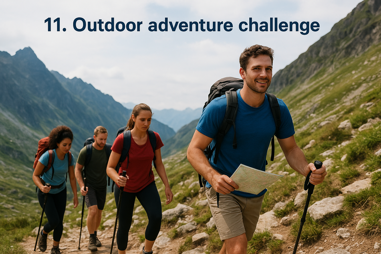 11. Outdoor adventure challenge