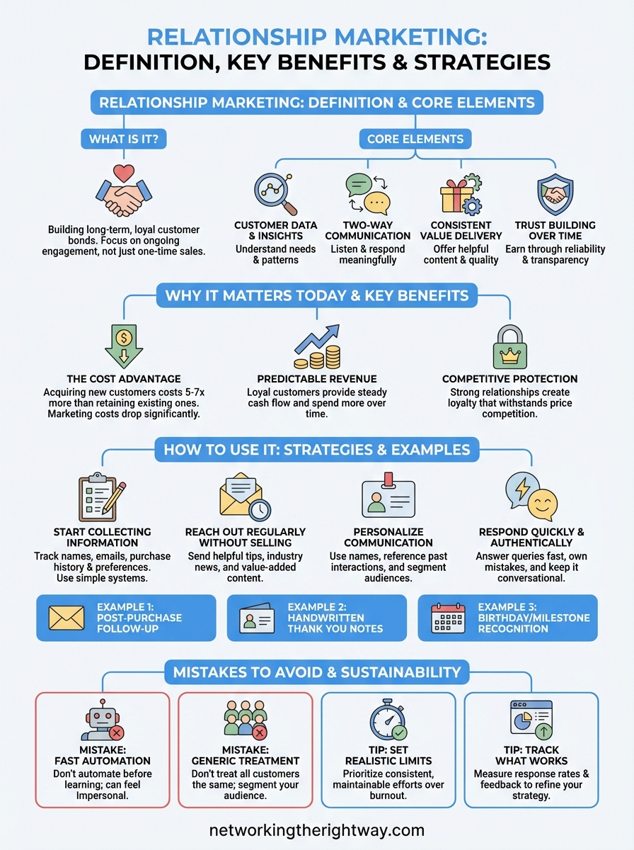 relationship marketing definition infographic