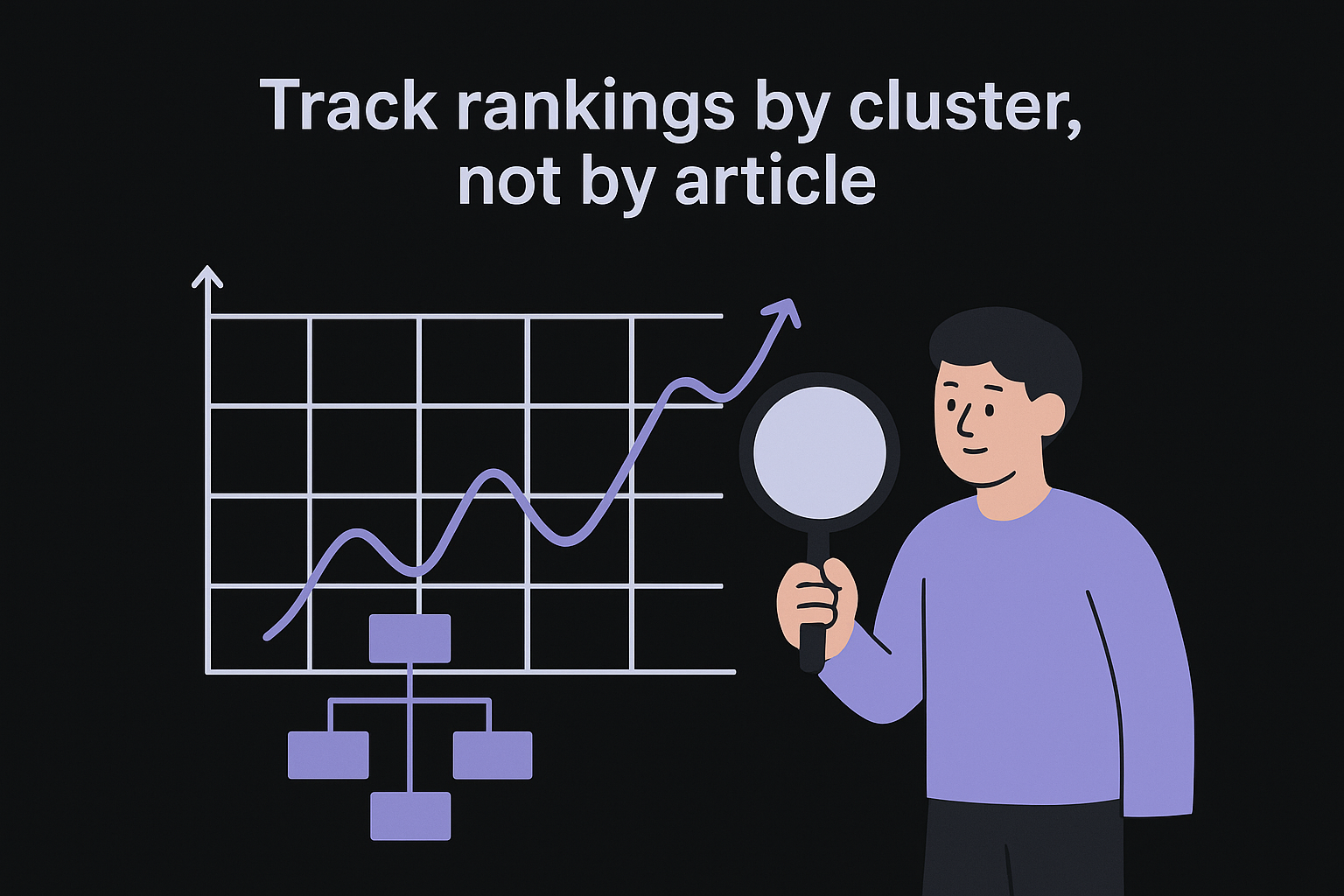 Track rankings by cluster, not by article