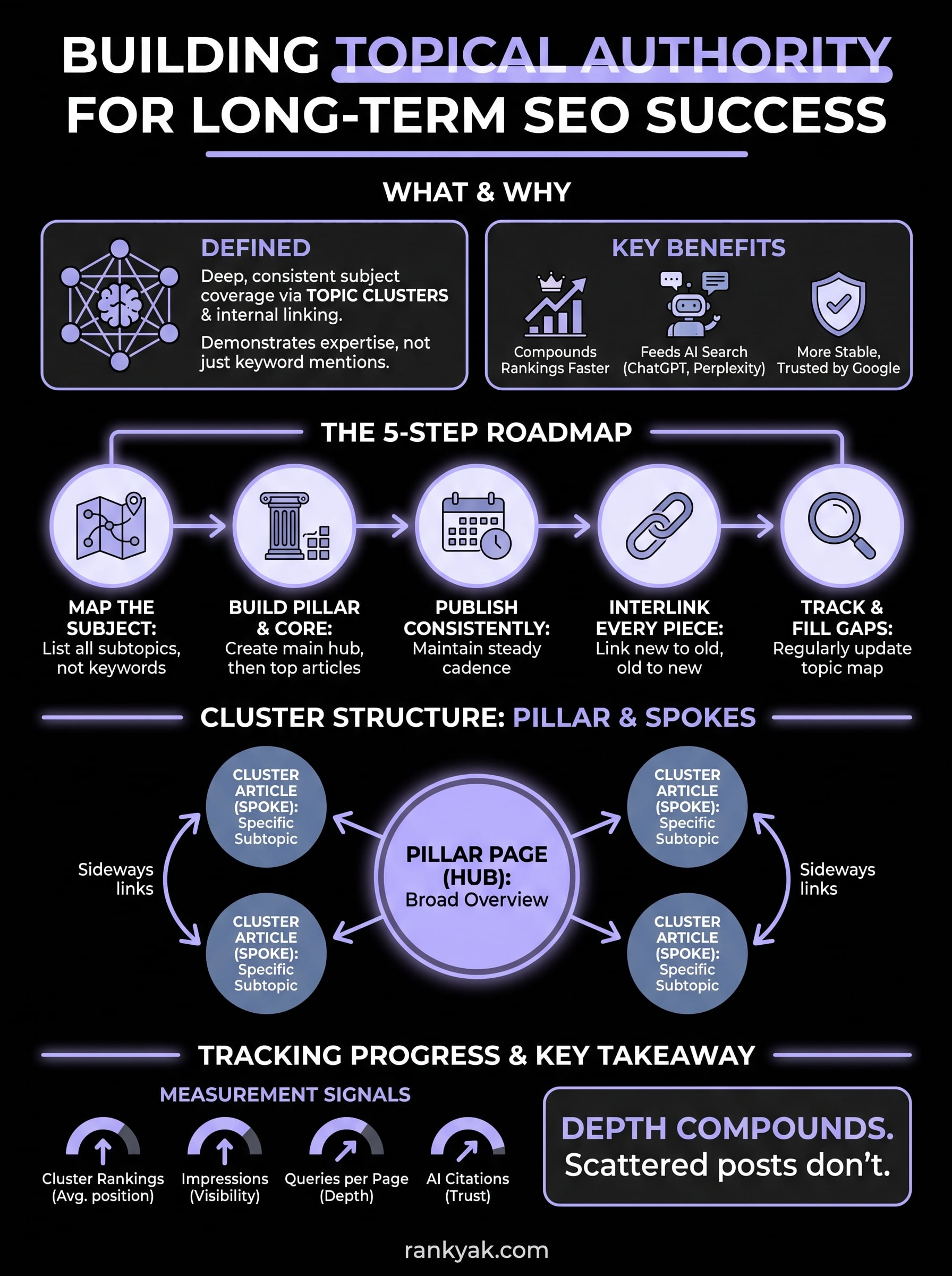 topical authority infographic