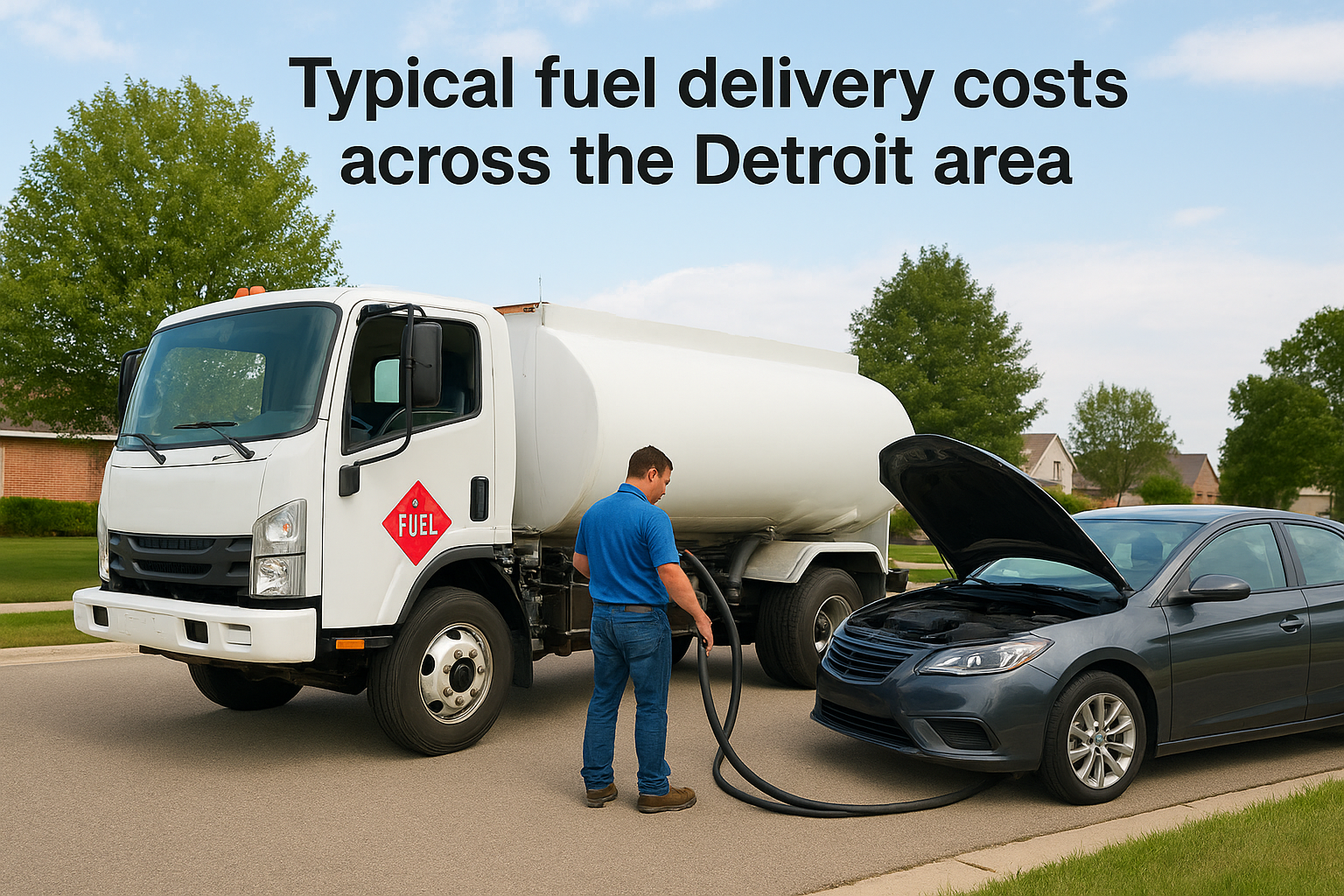 Fuel Delivery Service Cost: What Detroit Drivers Pay Typical fuel delivery costs across the Detroit area
