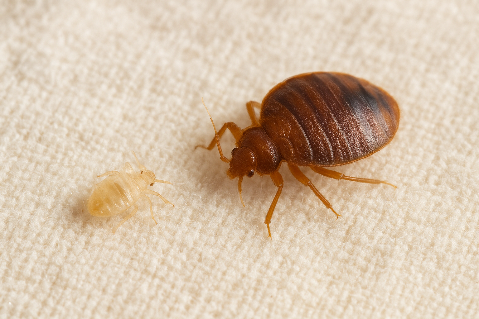 Adults and nymphs