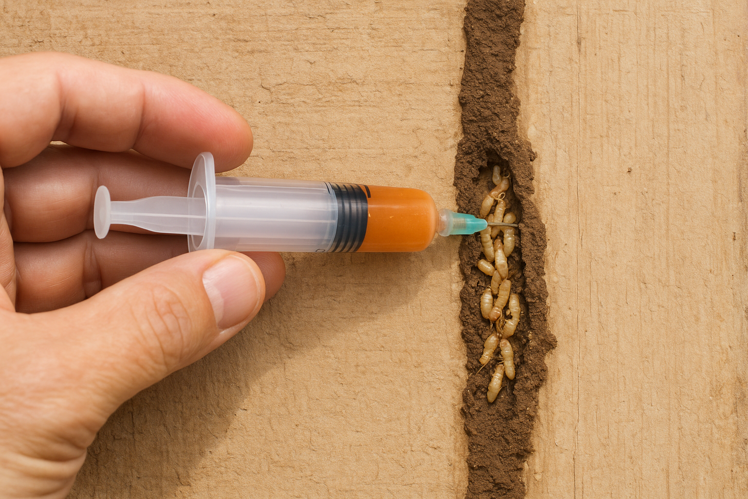 How to Get Rid of Termites at Home: DIY Methods That Work 2 Treating mud tubes and subterranean activity