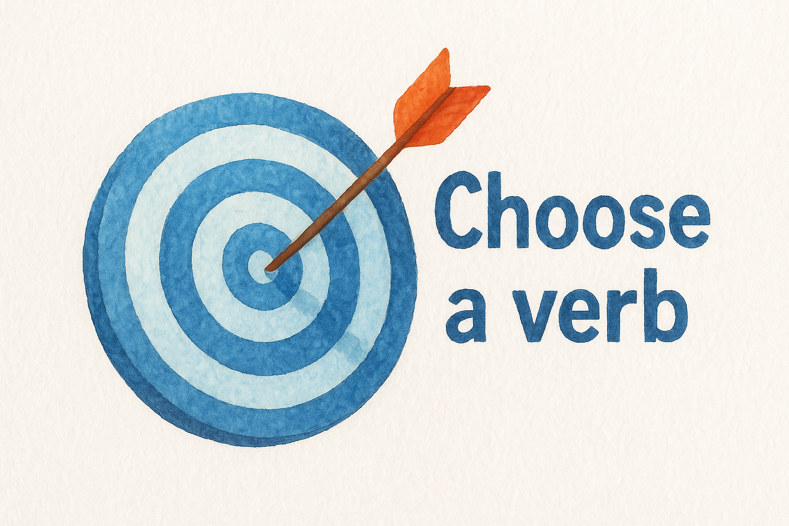 Step 2. Choose a measurable verb with Bloom's taxonomy