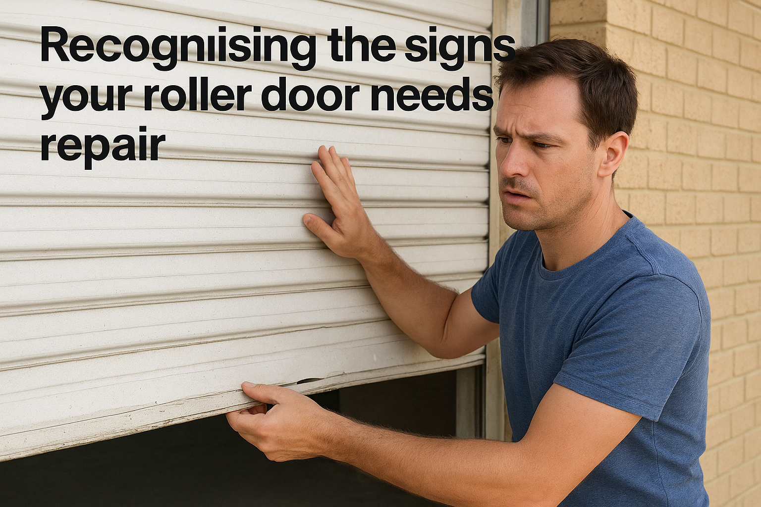 Recognising the signs your roller door needs repair