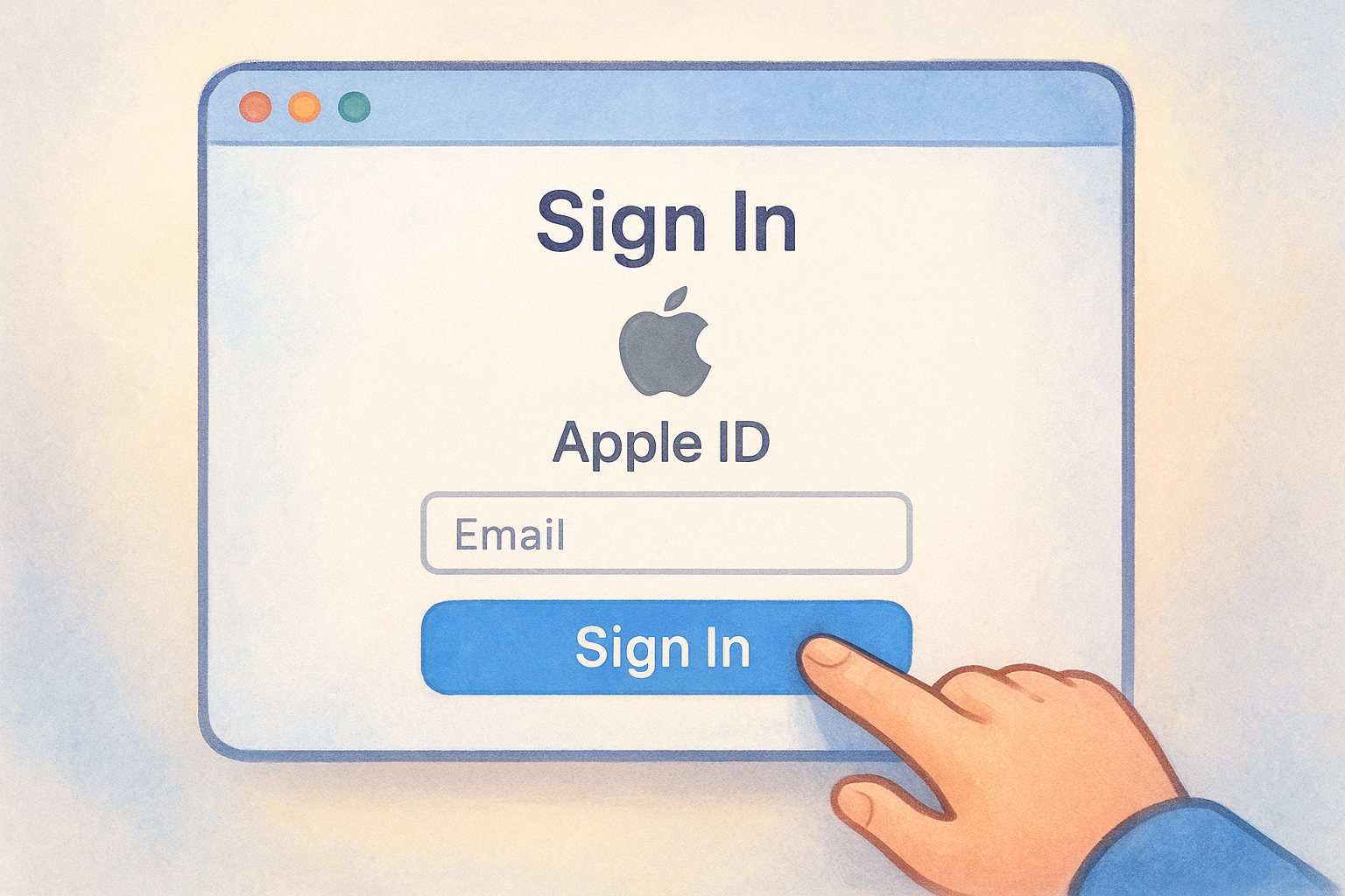 Sign in with your Apple ID