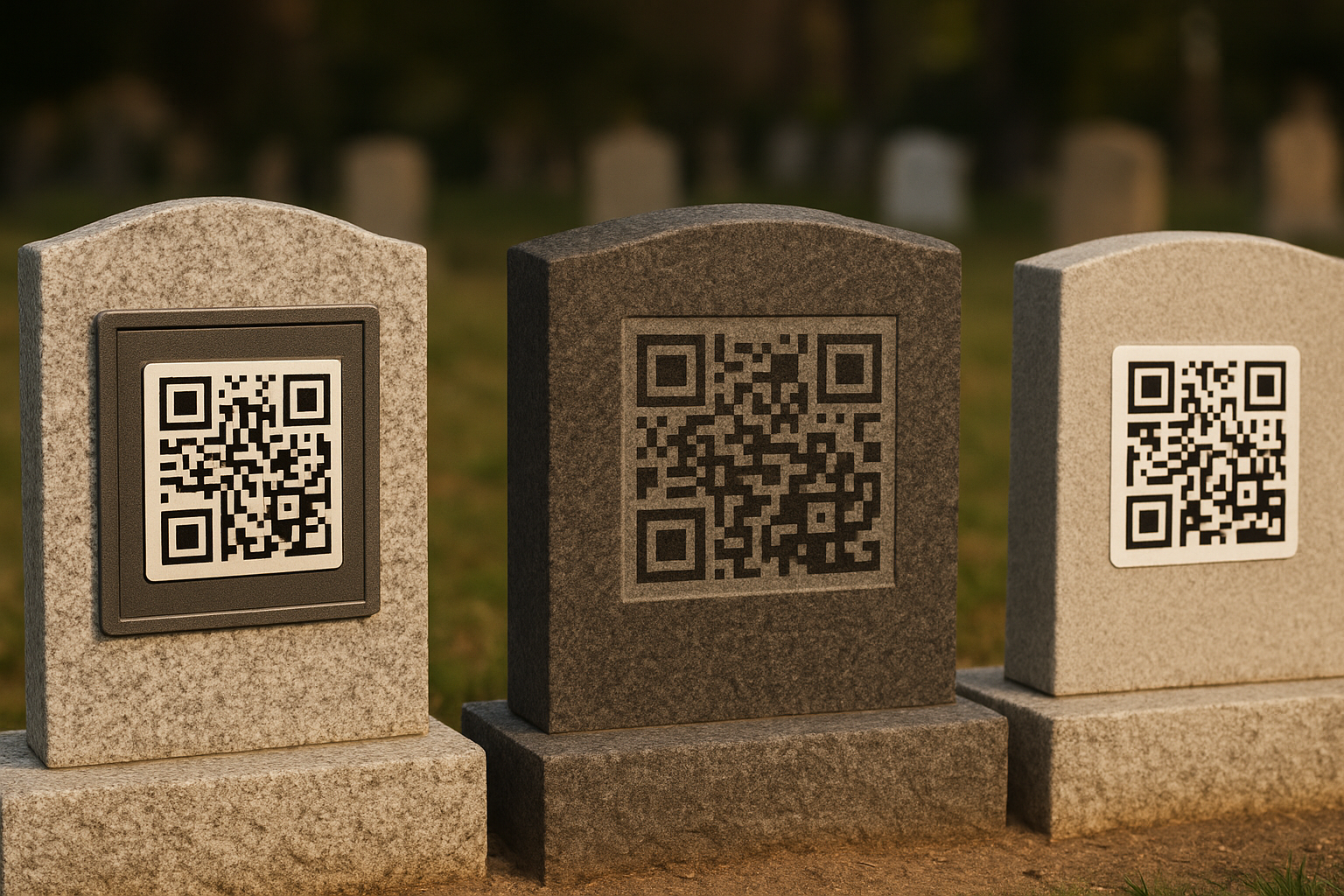 Choosing the right QR code memorial option