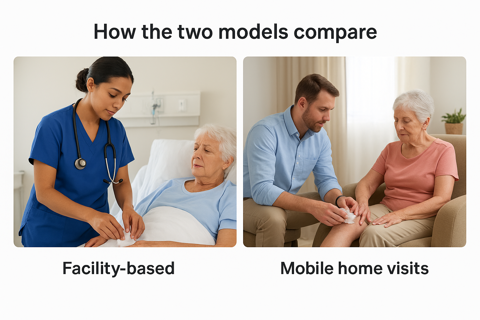 How the two models compare