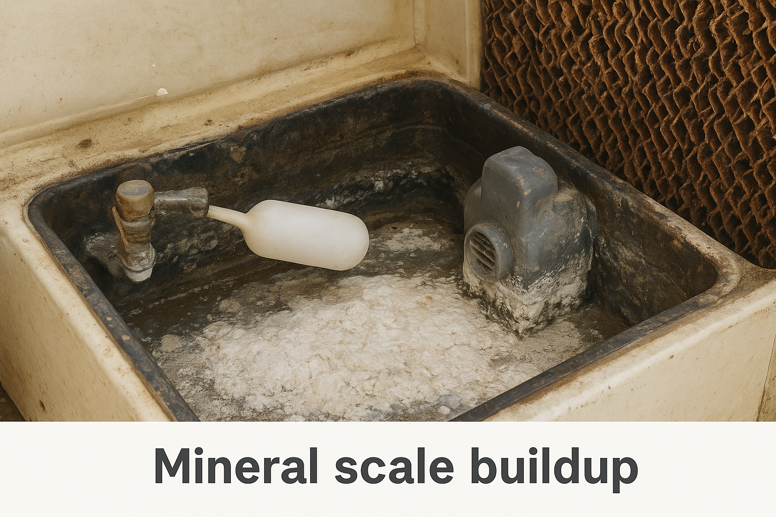 Mineral scale buildup