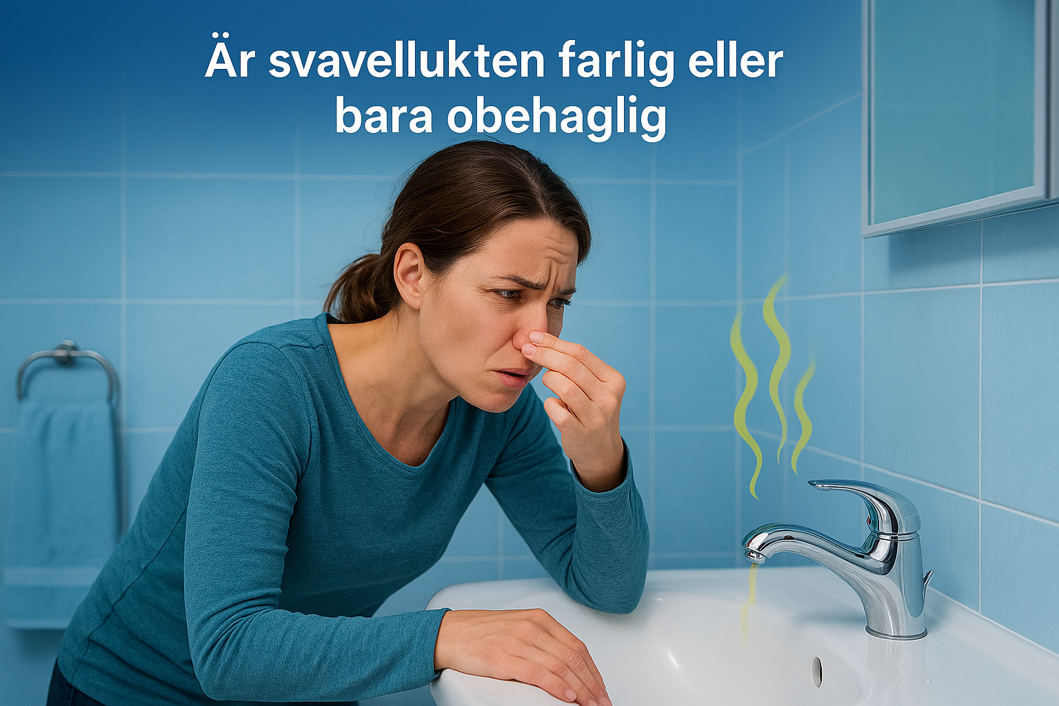 Är svavellukten farlig eller bara obehaglig