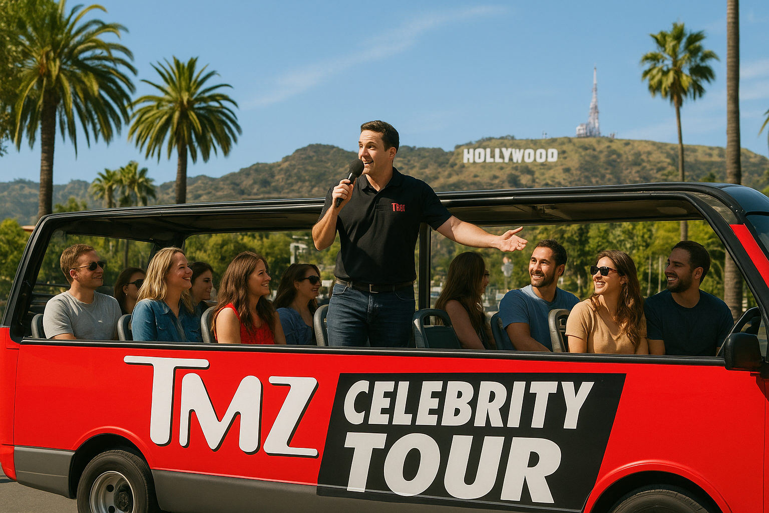 2. TMZ celebrity tour