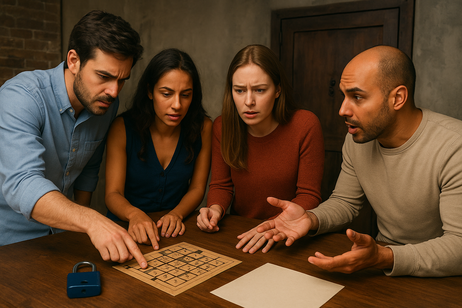2. Escape room challenges