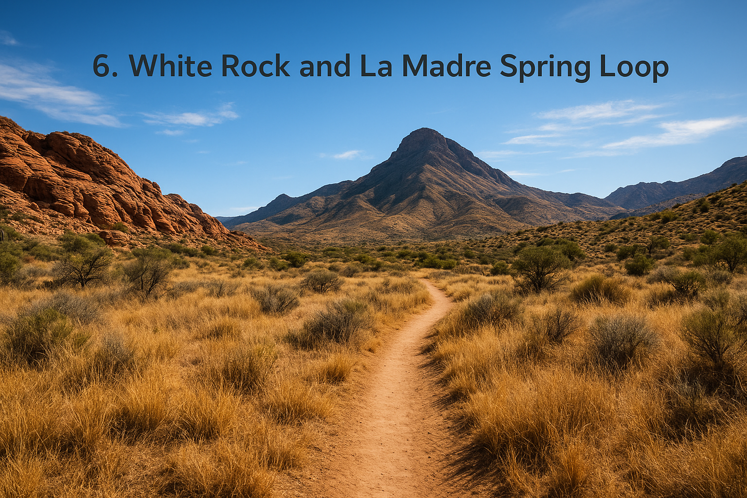 6. White Rock and La Madre Spring Loop