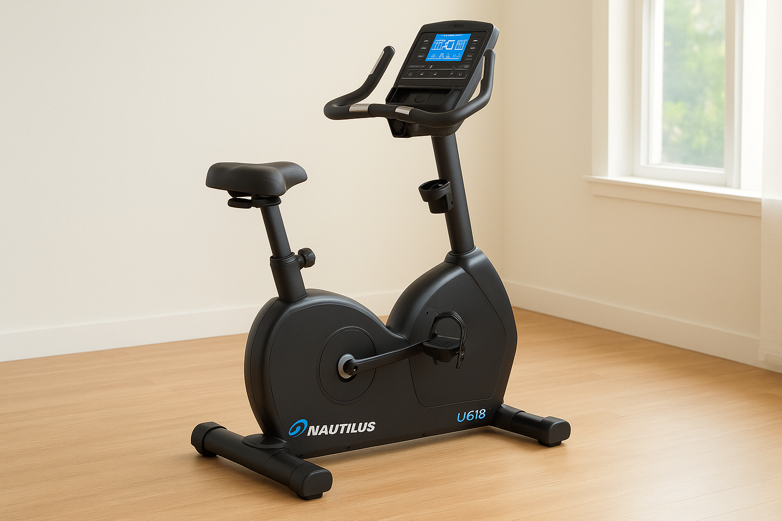 7. Nautilus U618 upright bike