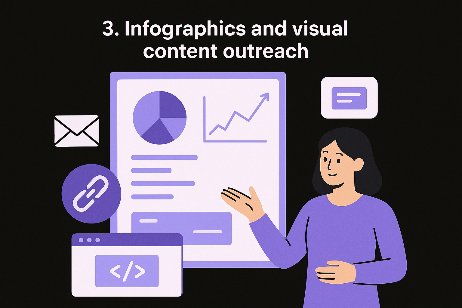 3. Infographics and visual content outreach