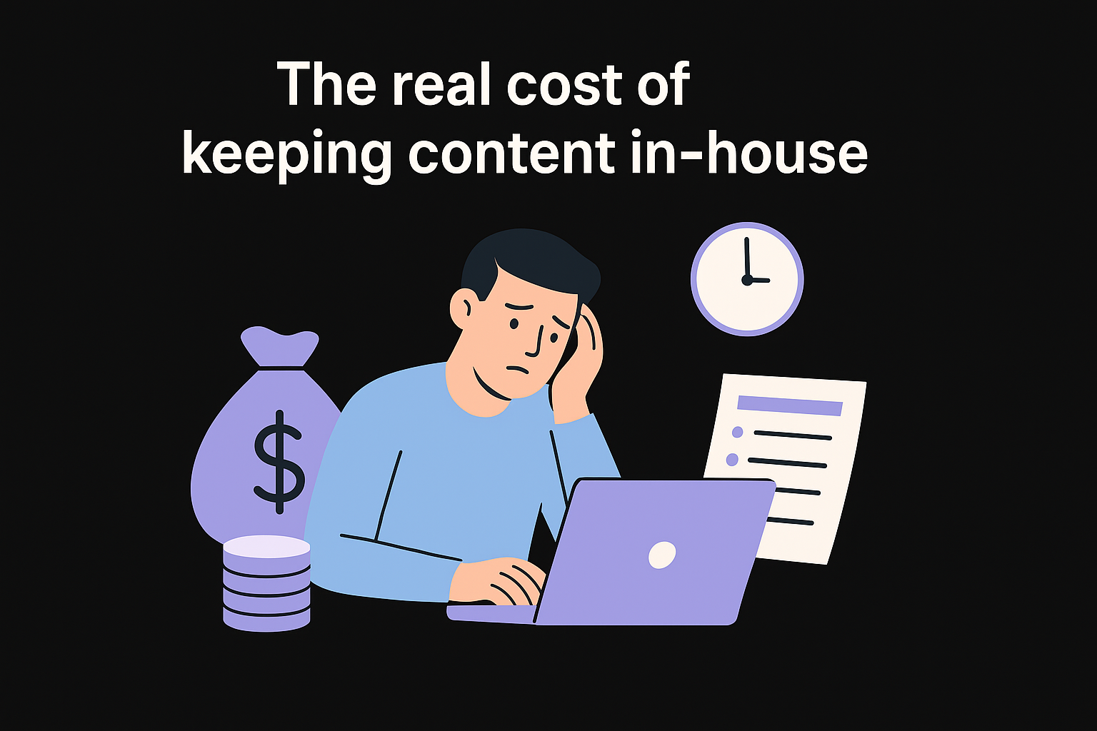 The real cost of keeping content in-house