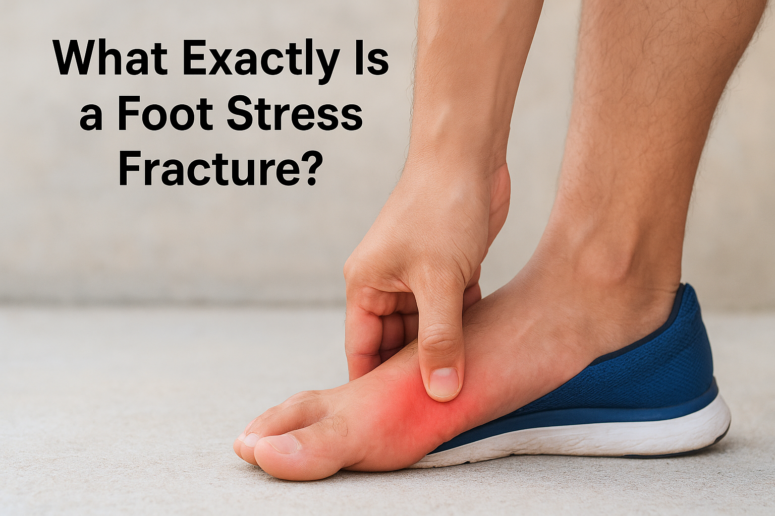 What Exactly Is a Foot Stress Fracture?
