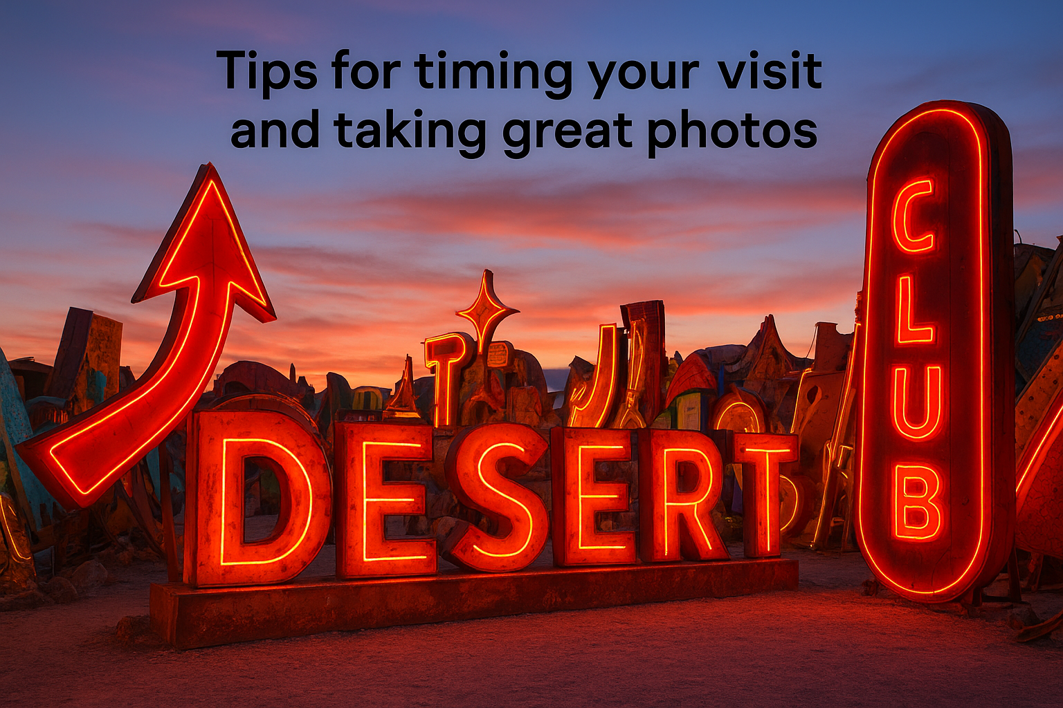 Tips for timing your visit and taking great photos