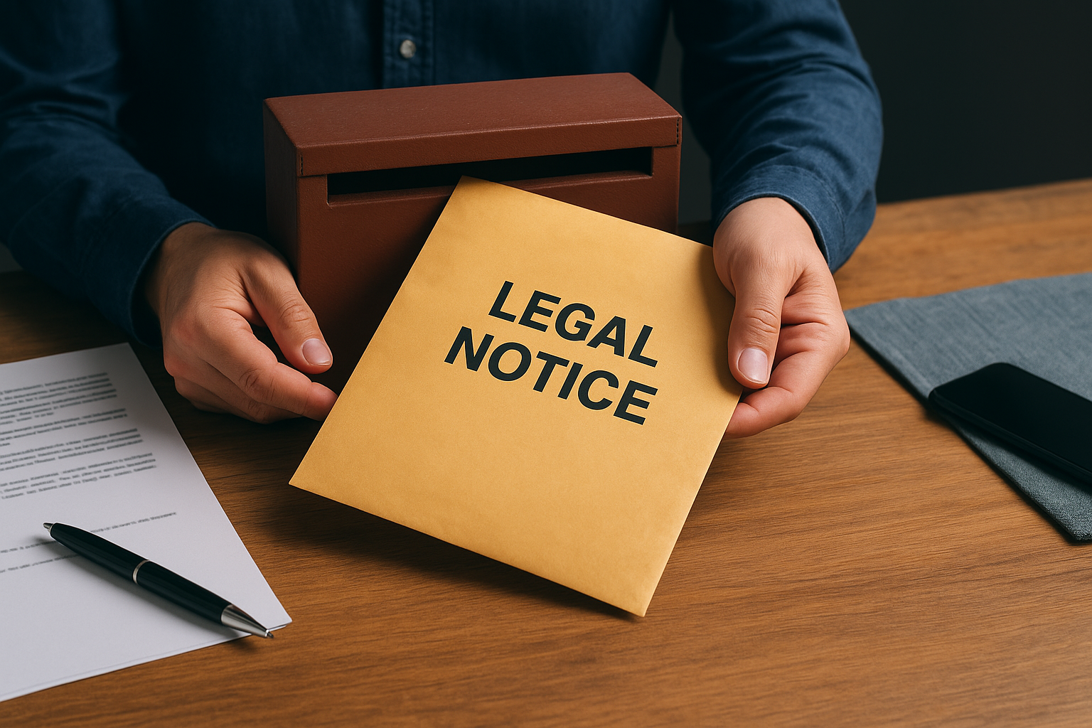 How to send the notice so it holds up in court