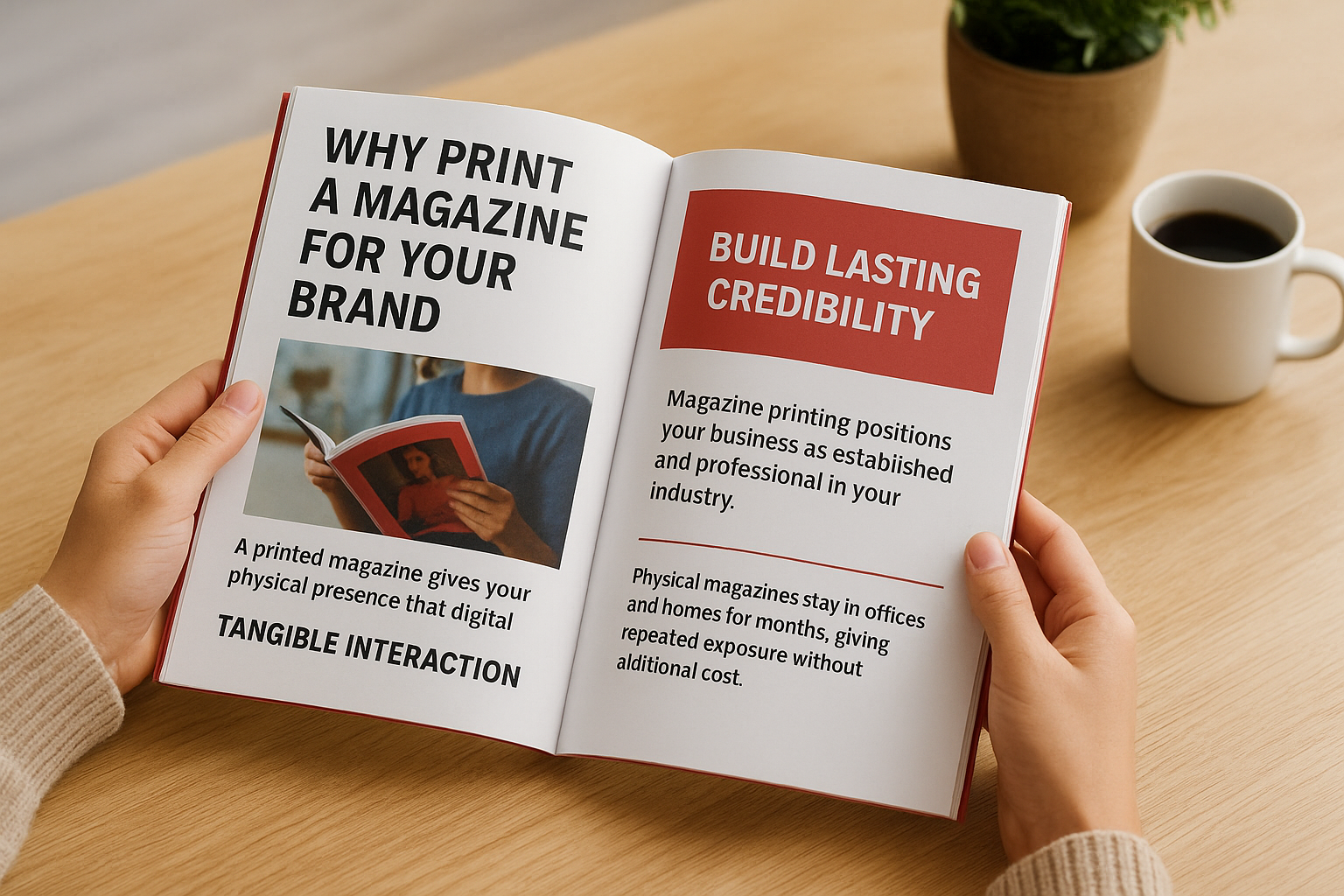 Why print a magazine for your brand