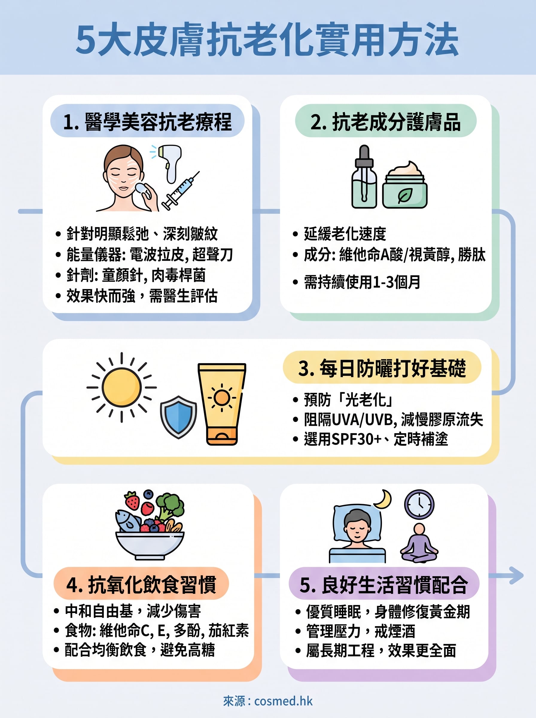 皮膚 抗老化 infographic