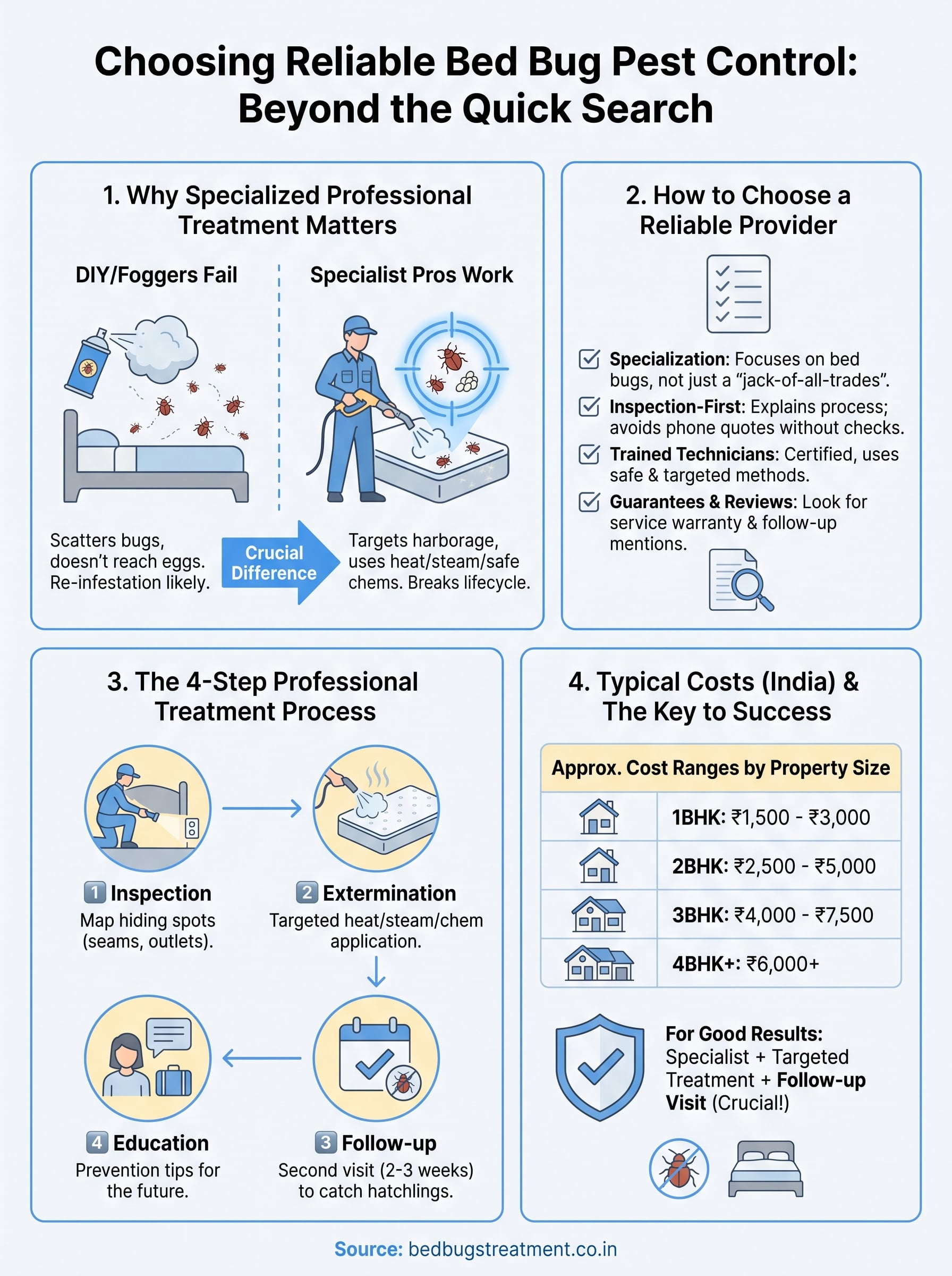 pest control near me for bed bugs infographic