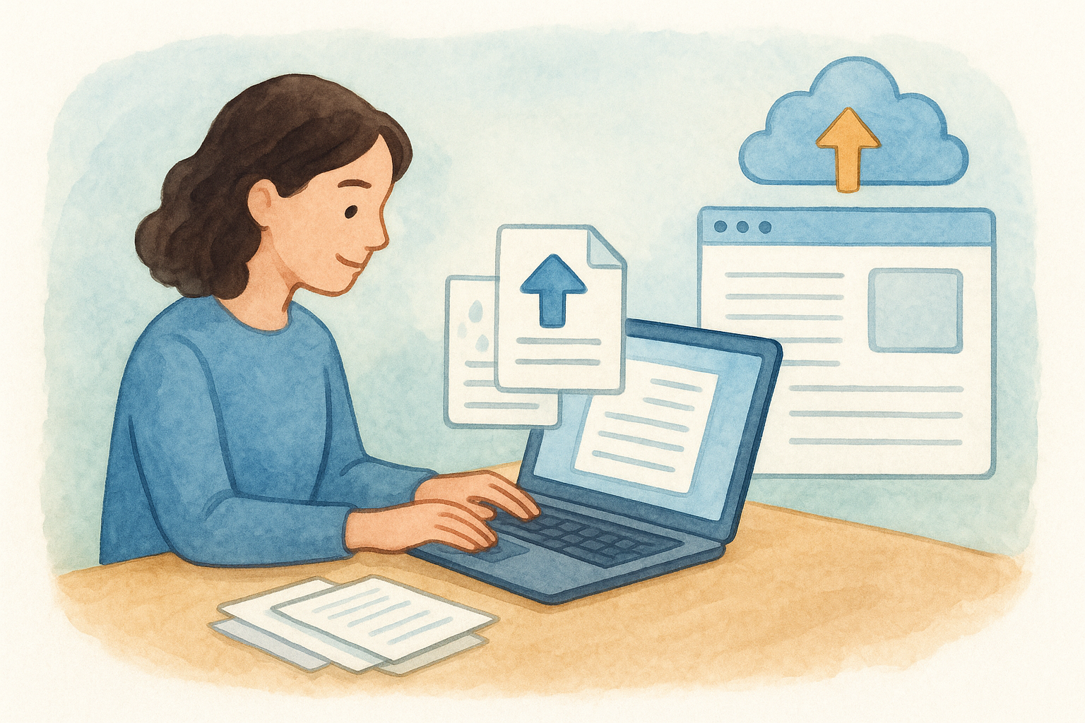 Uploading your first sources