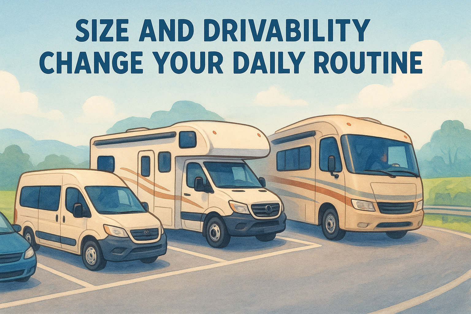 Size and drivability change your daily routine