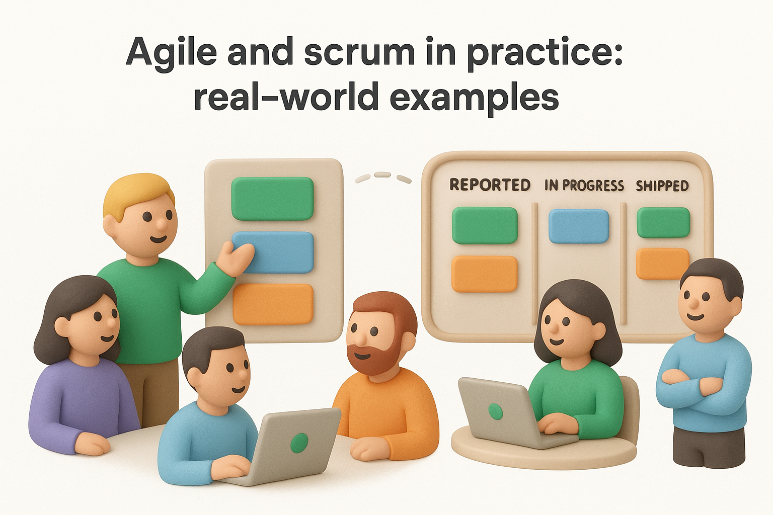 Agile and scrum in practice: real-world examples