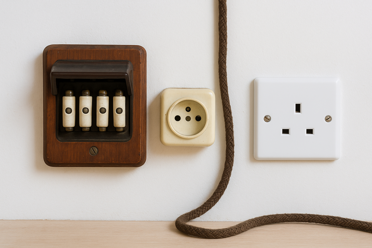 6. Outdated wiring, fuse box or socket types