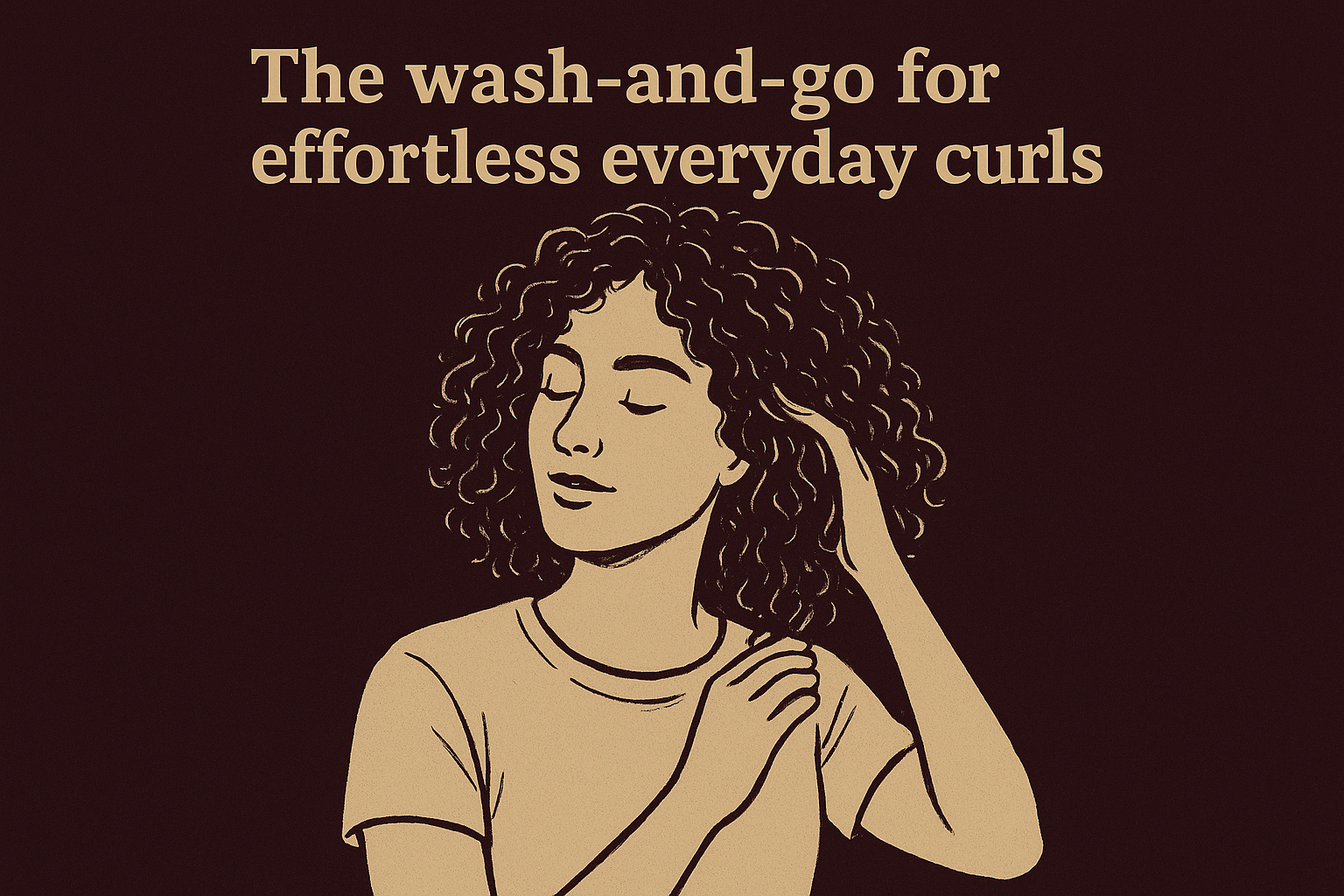 1. The wash-and-go for effortless everyday curls