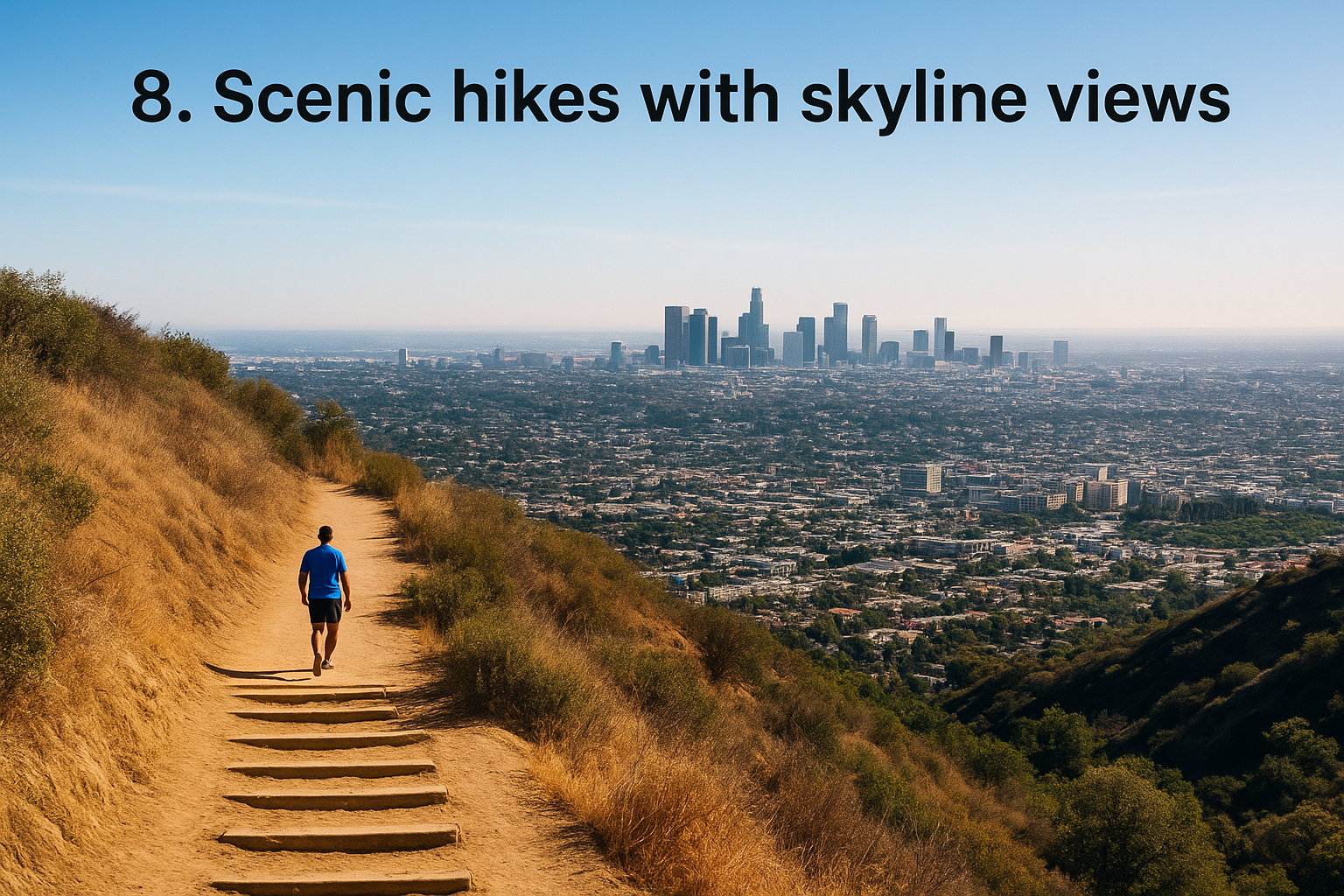 8. Scenic hikes with skyline views