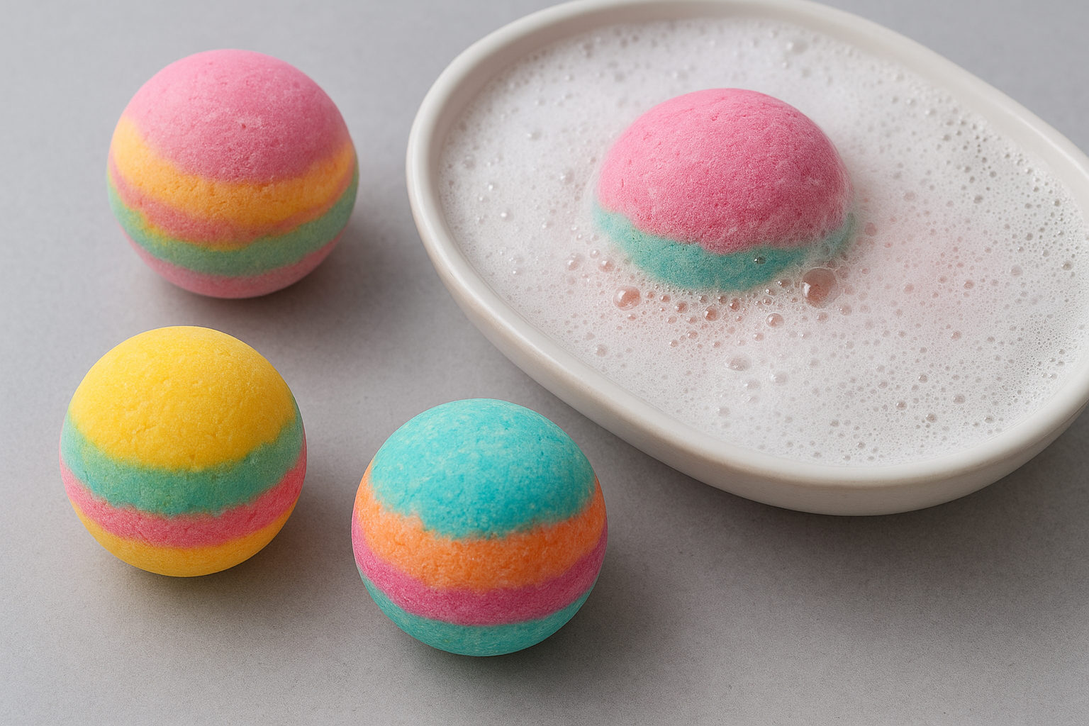 3. Bomd Body bubble bath bombs