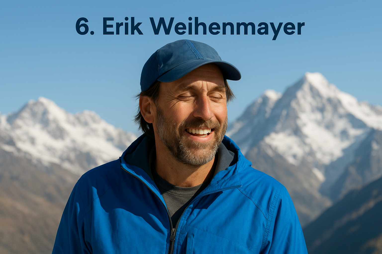 6. Erik Weihenmayer