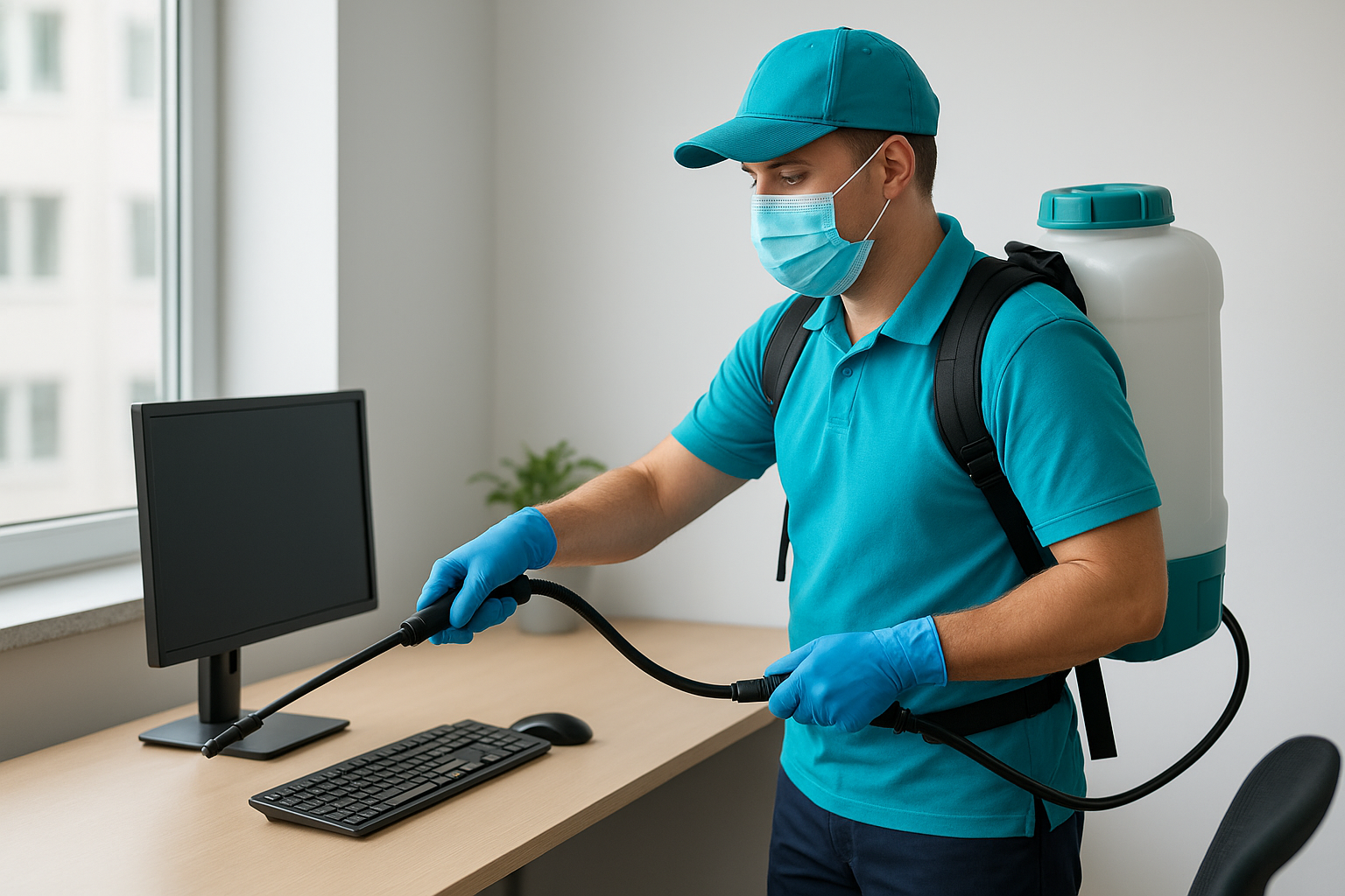 7. Coverall Health-Based Cleaning System