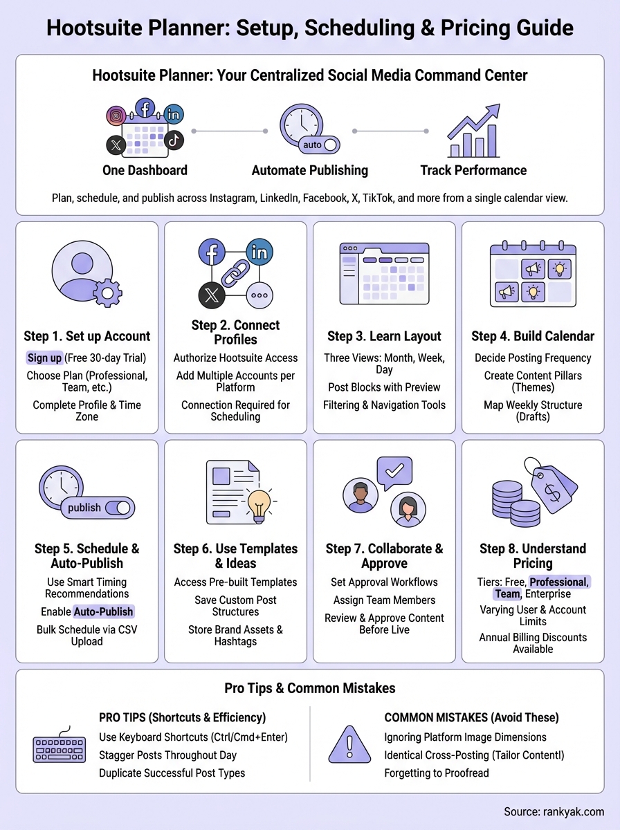 hootsuite planner infographic