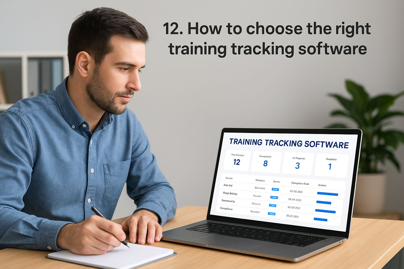 12. How to choose the right training tracking software