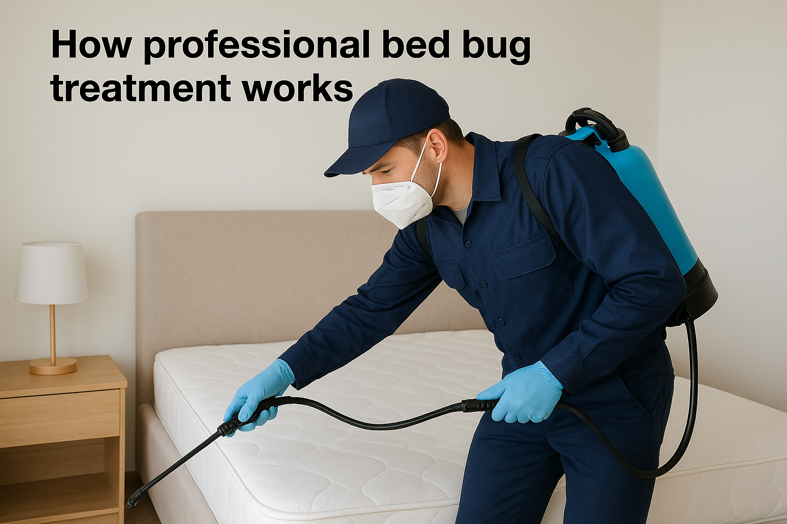 How professional bed bug treatment works