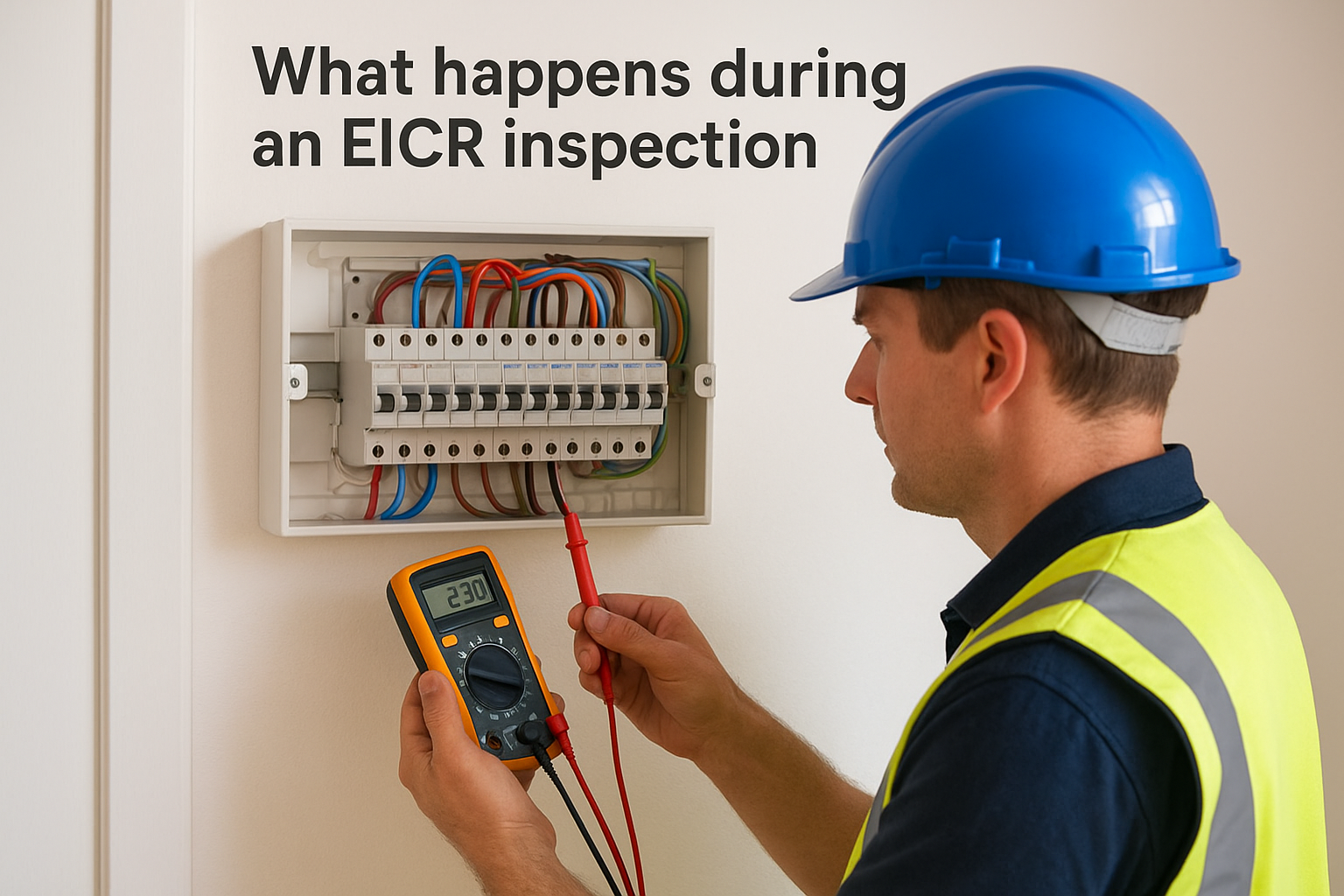 What happens during an EICR inspection