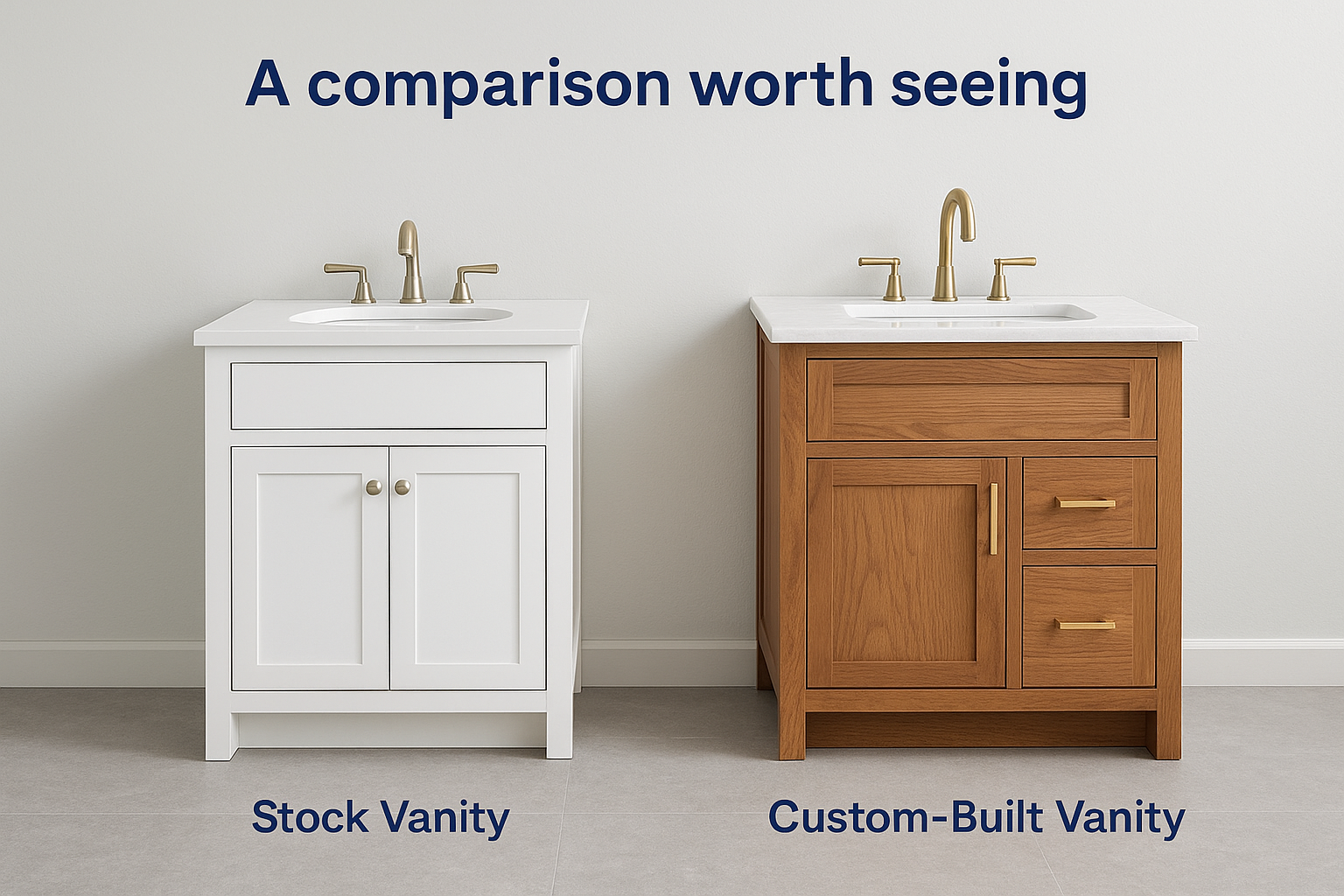 A comparison worth seeing