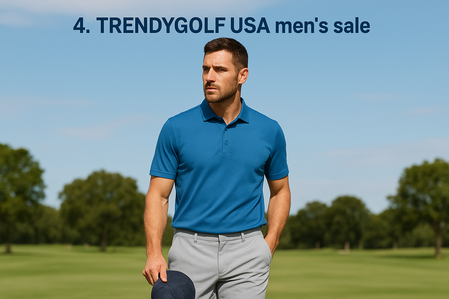 4. TRENDYGOLF USA men's sale