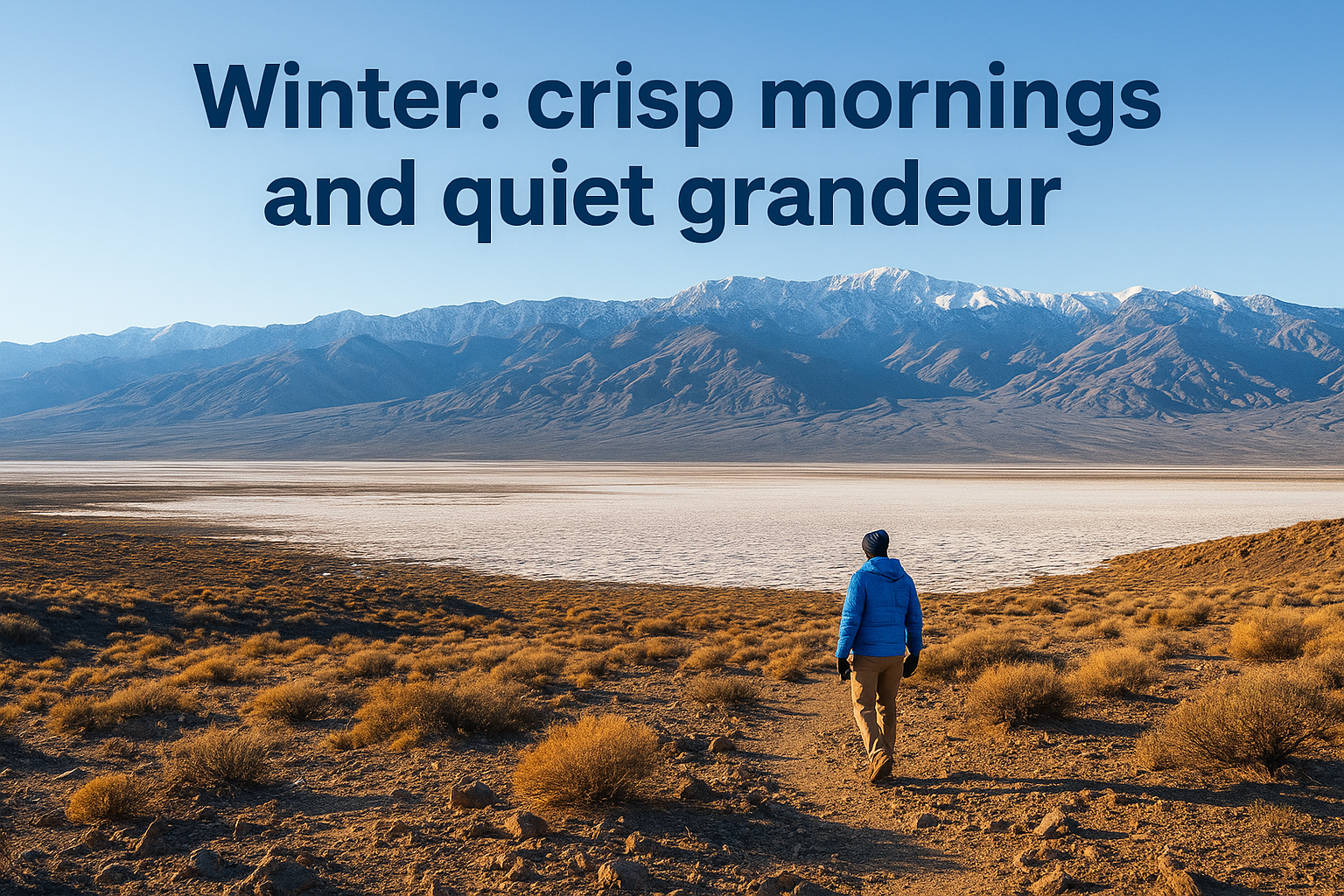 Winter: crisp mornings and quiet grandeur