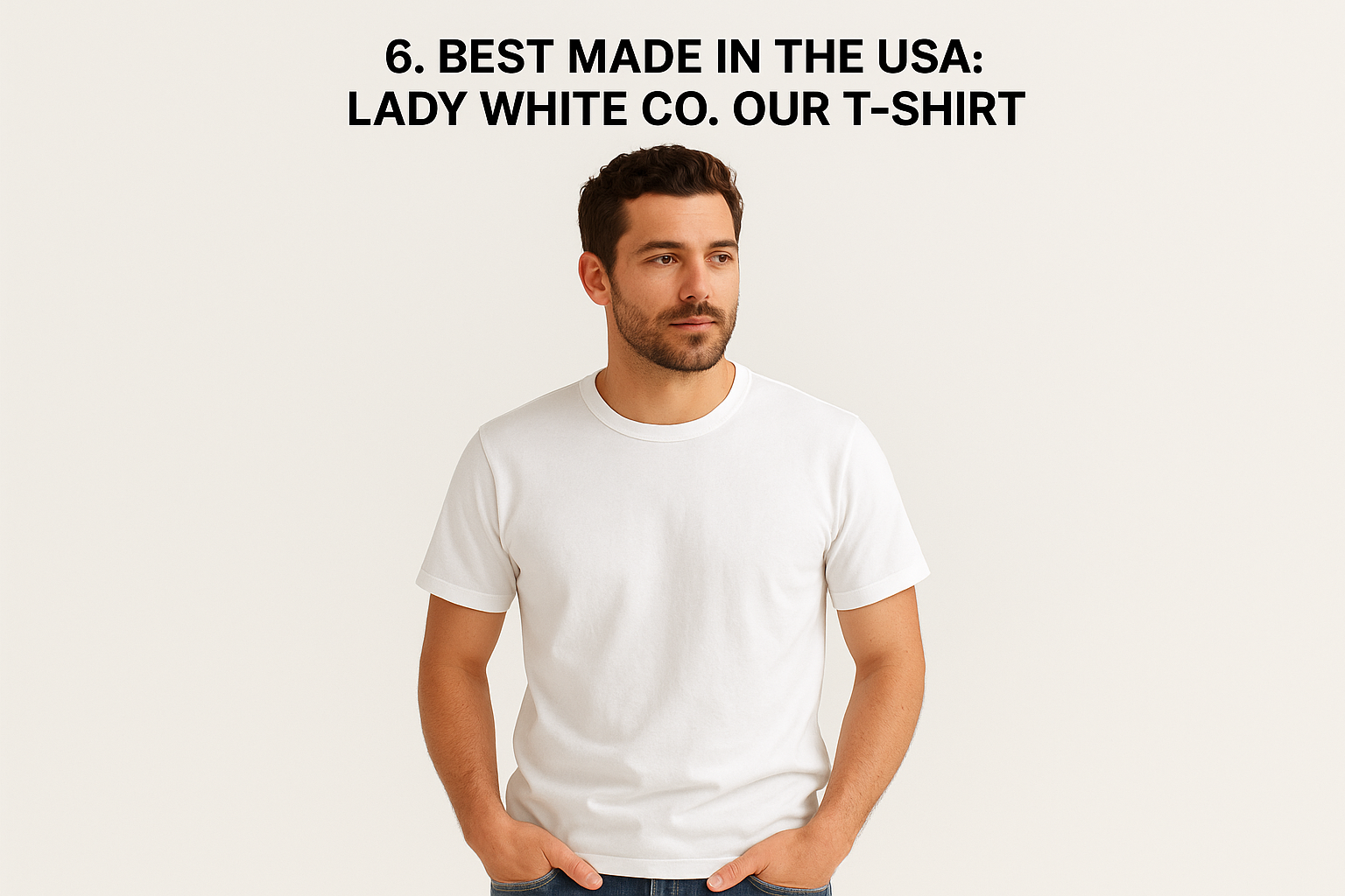 6. Best made in the USA: Lady White Co. our t-shirt