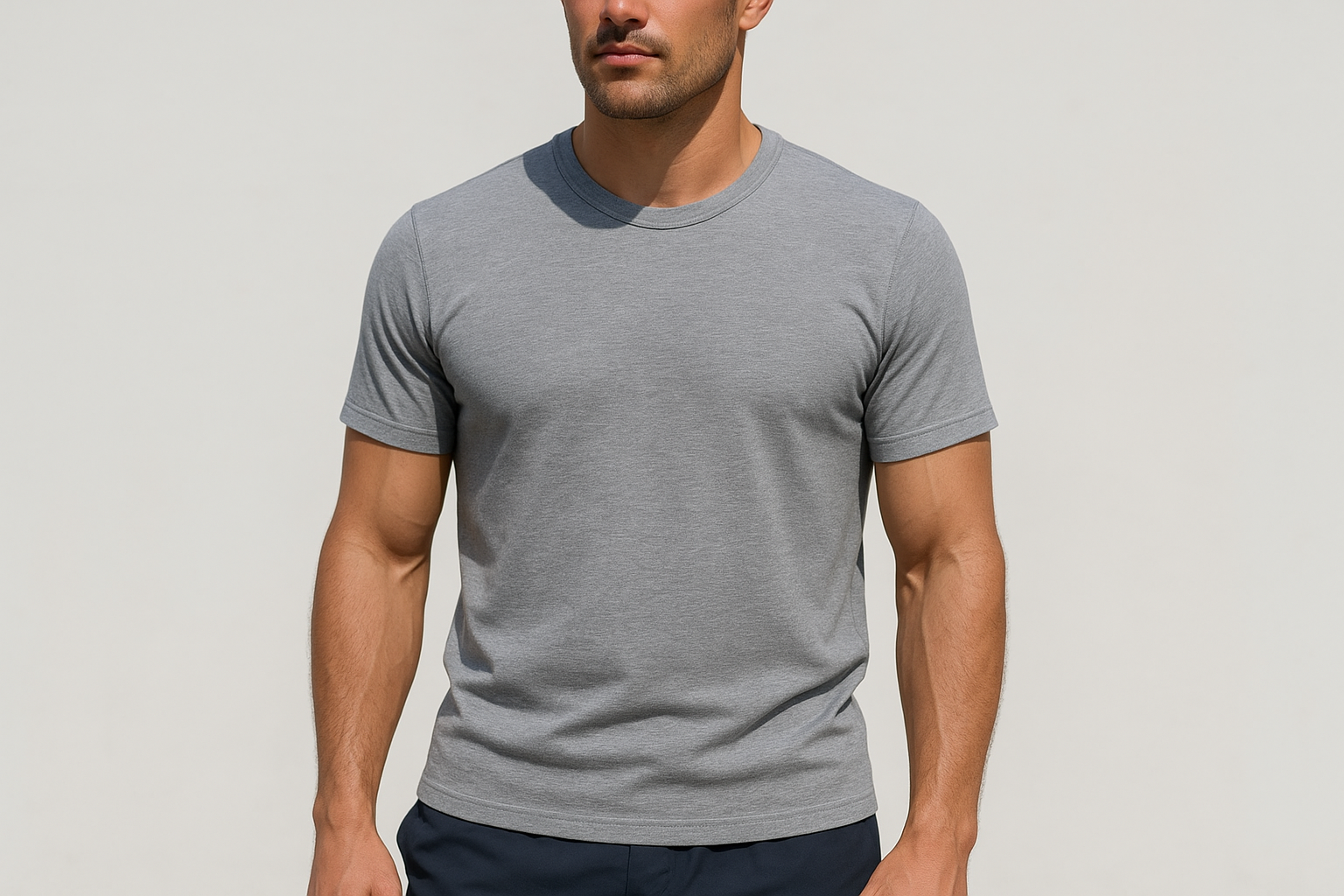 10. Best for athletic builds: Reigning Champ midweight tee
