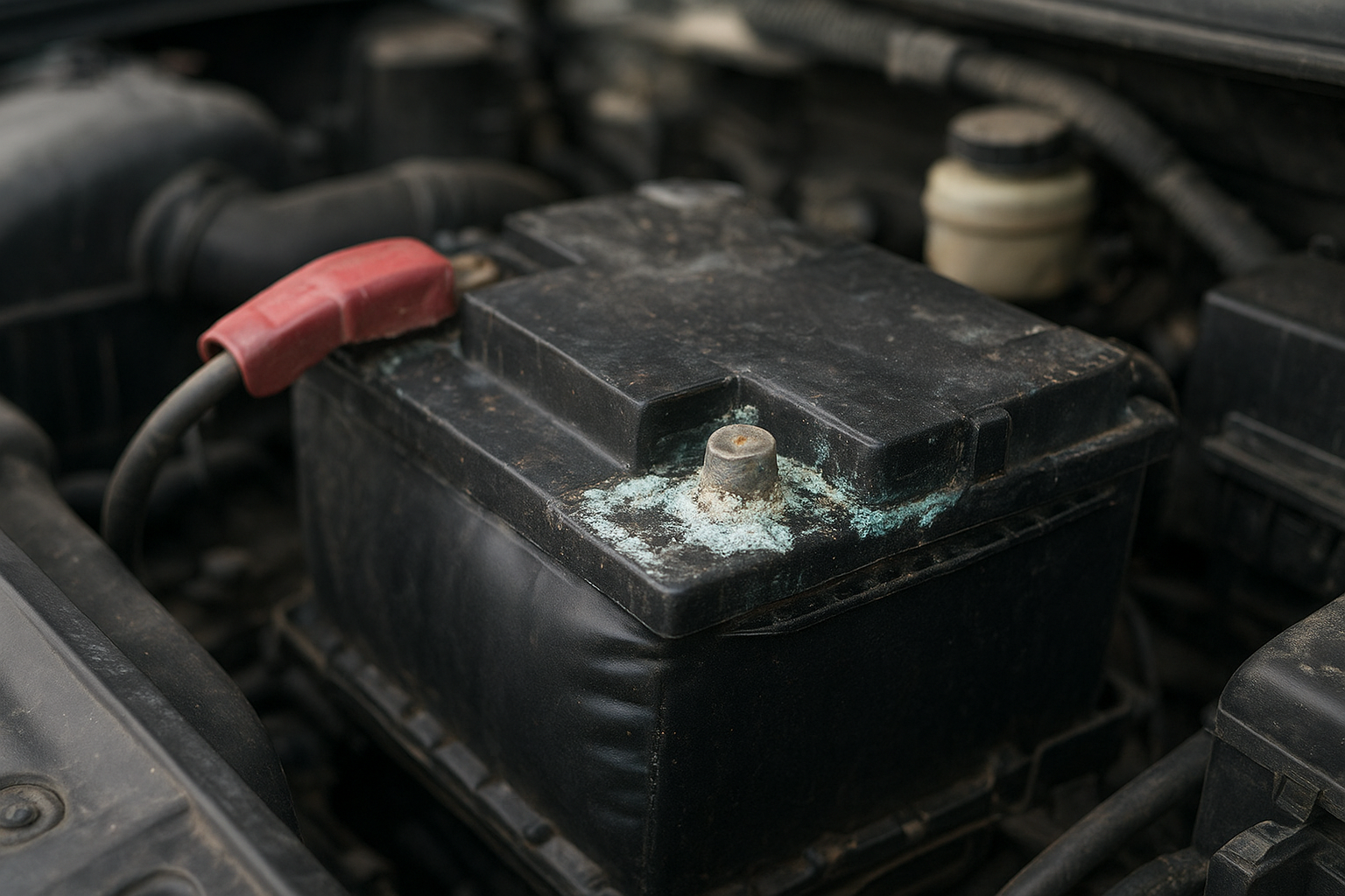 How to Know If Your Car Battery Is Dead: 5 Signs Detroit Drivers Notice 4. The battery case is swollen, corroded, or smells like rotten eggs