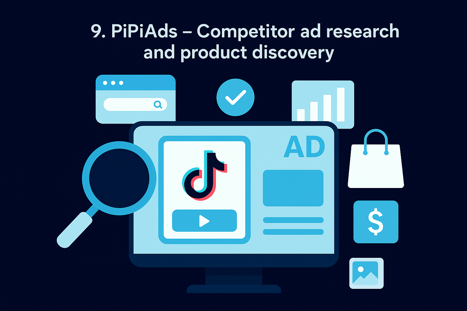 9. PiPiAds – Competitor ad research and product discovery