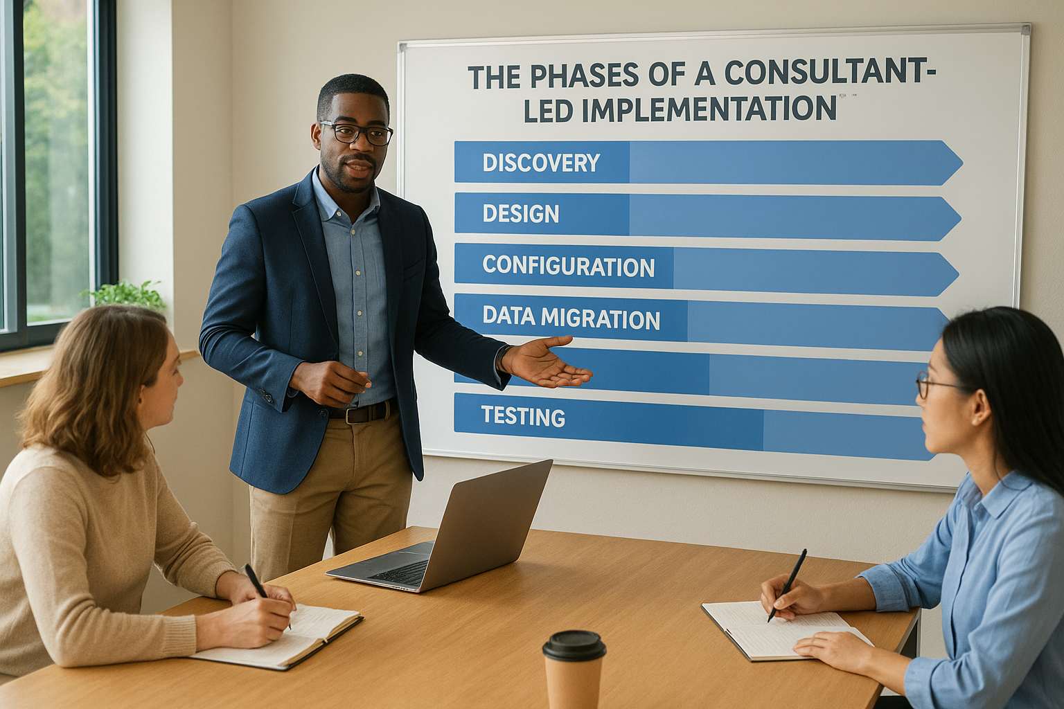 The phases of a consultant-led implementation