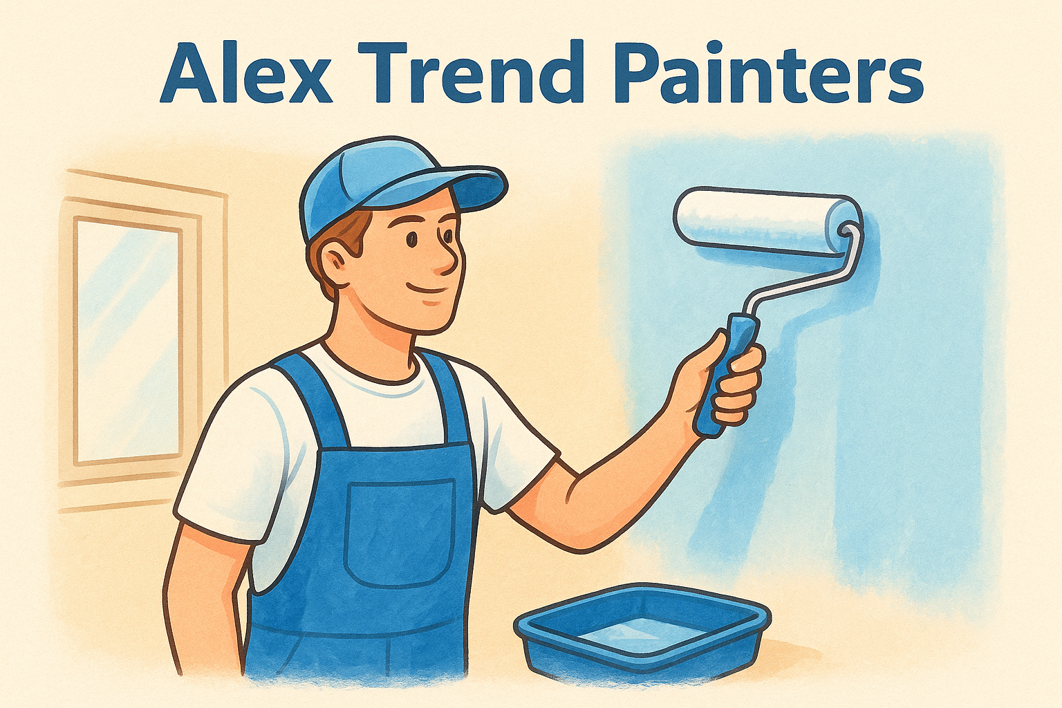 5 Best Contractors for Painting in Dublin You Can Hire Today 3 1. Alex Trend Painters